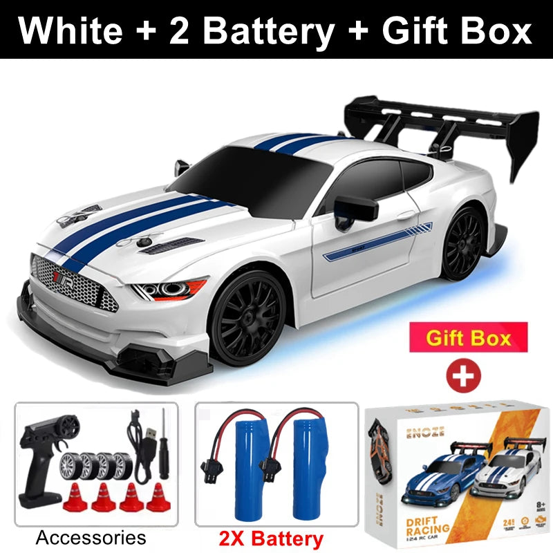 4WD RC Drift Car 1:24 Scale Remote Control Racing