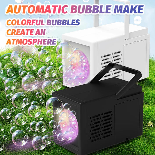 10 Hole Automatic Bubble Gun Electric Handheld Blower