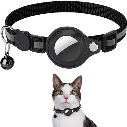 Cat AirTag Holder Collar Breakaway Reflective
