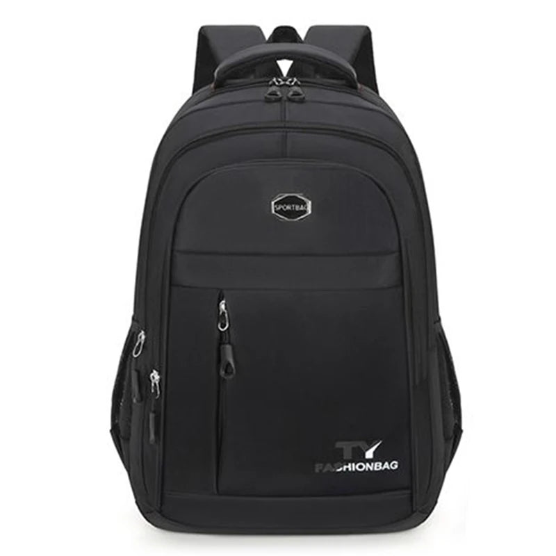 Large Business Travel Backpack Neutral Style Nylon Student Bag
