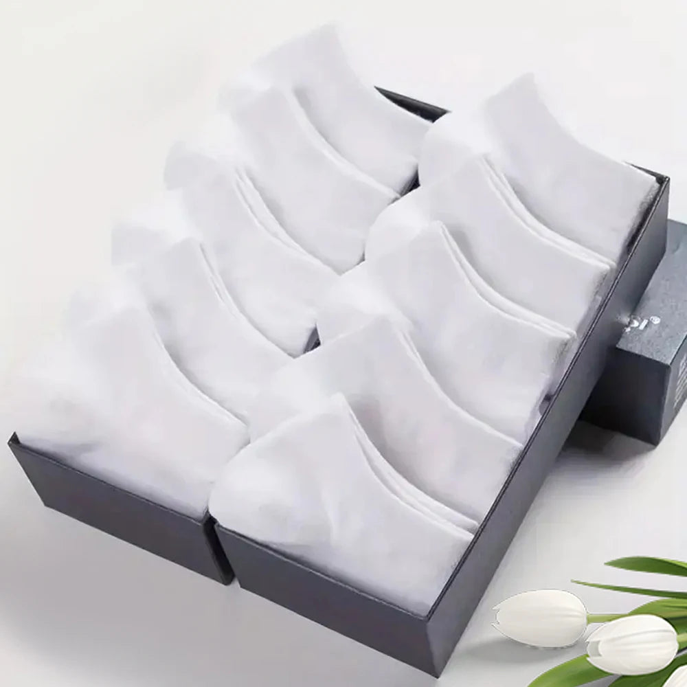 Deodorant Men's Low Cut Ankle Socks Sweat Wicking