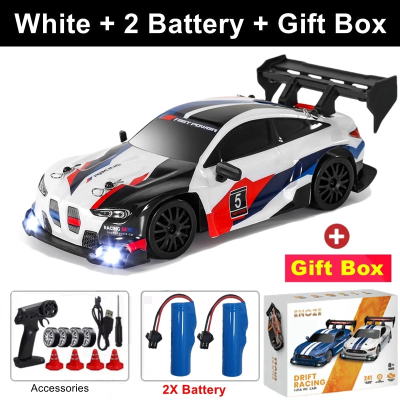 4WD RC Drift Car 1:24 Scale Remote Control Racing