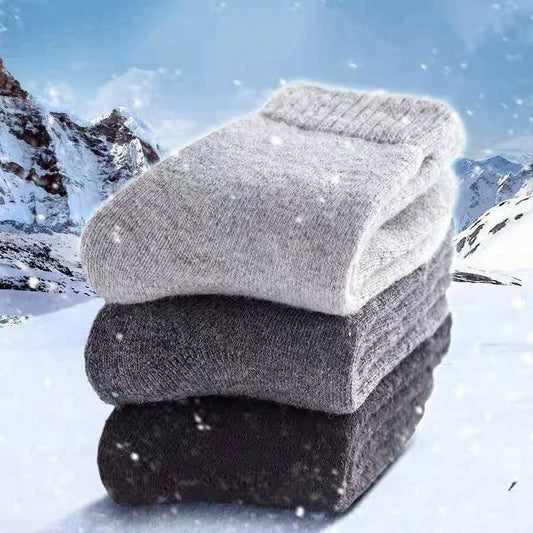 Thick Merino Wool Winter Socks Thermal Heavyweight Snow Socks