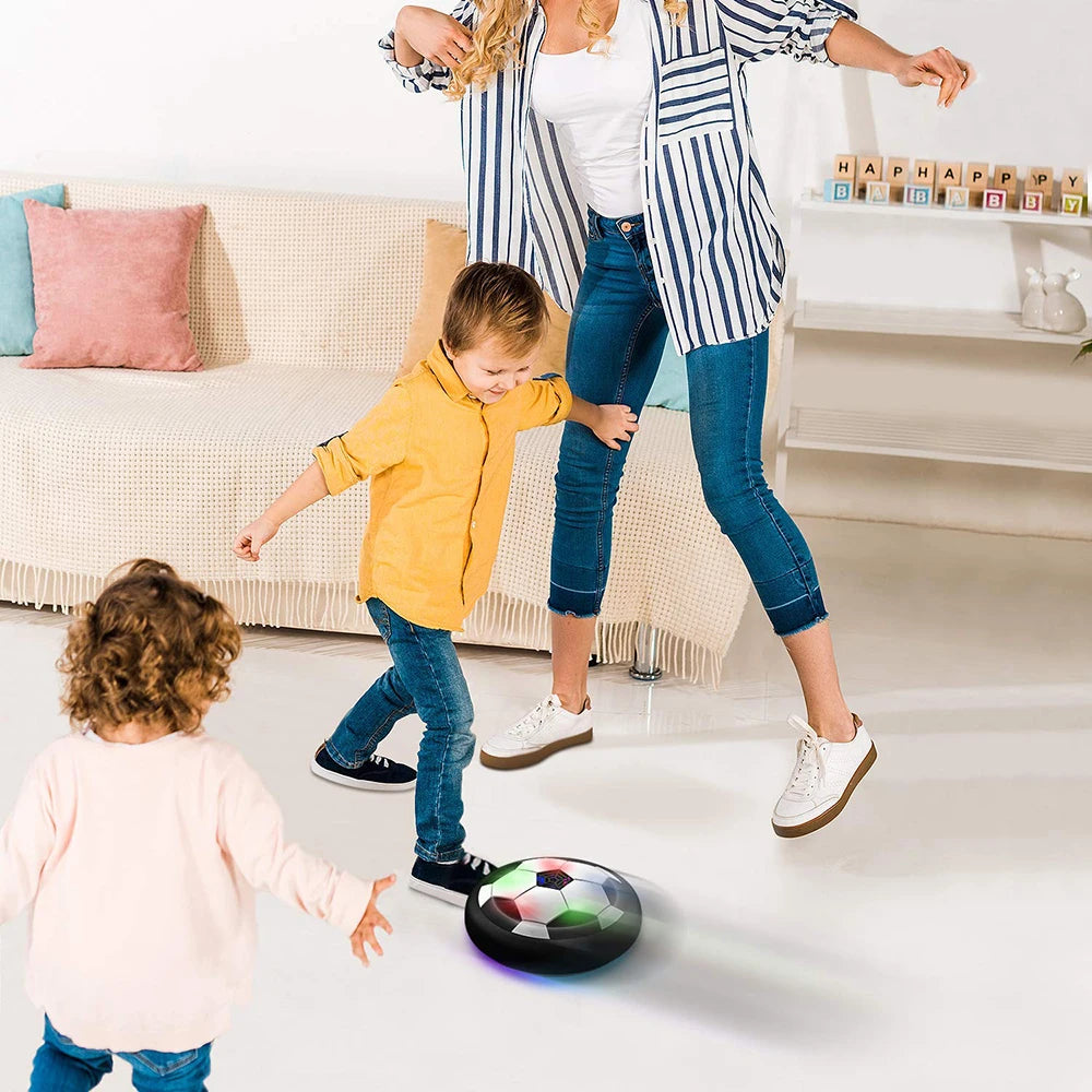 LED Hover Soccer Ball Air Power Indoor Football Toy