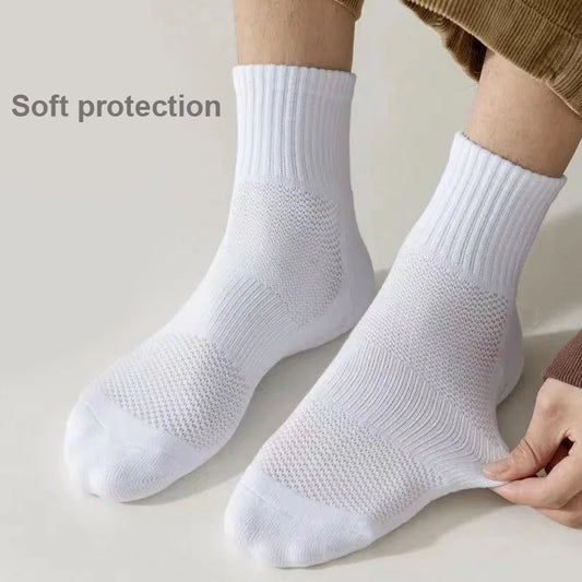 Winter Towel Bottom Basketball Socks Men's Deodorant