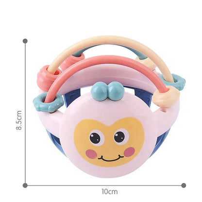 Baby Soft Teething Ball Toy Sensory Teether Rattle
