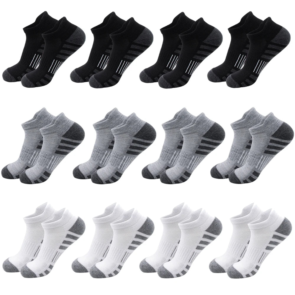 Ankle Athletic Running Socks Cushioned Low Cut Sports
