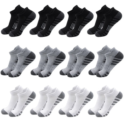 Ankle Athletic Running Socks Cushioned Low Cut Sports