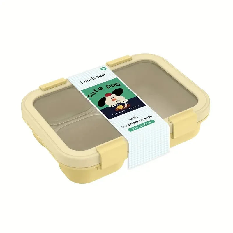 Leakproof Silicone Bento Lunch Box Stackable Food Storage Container