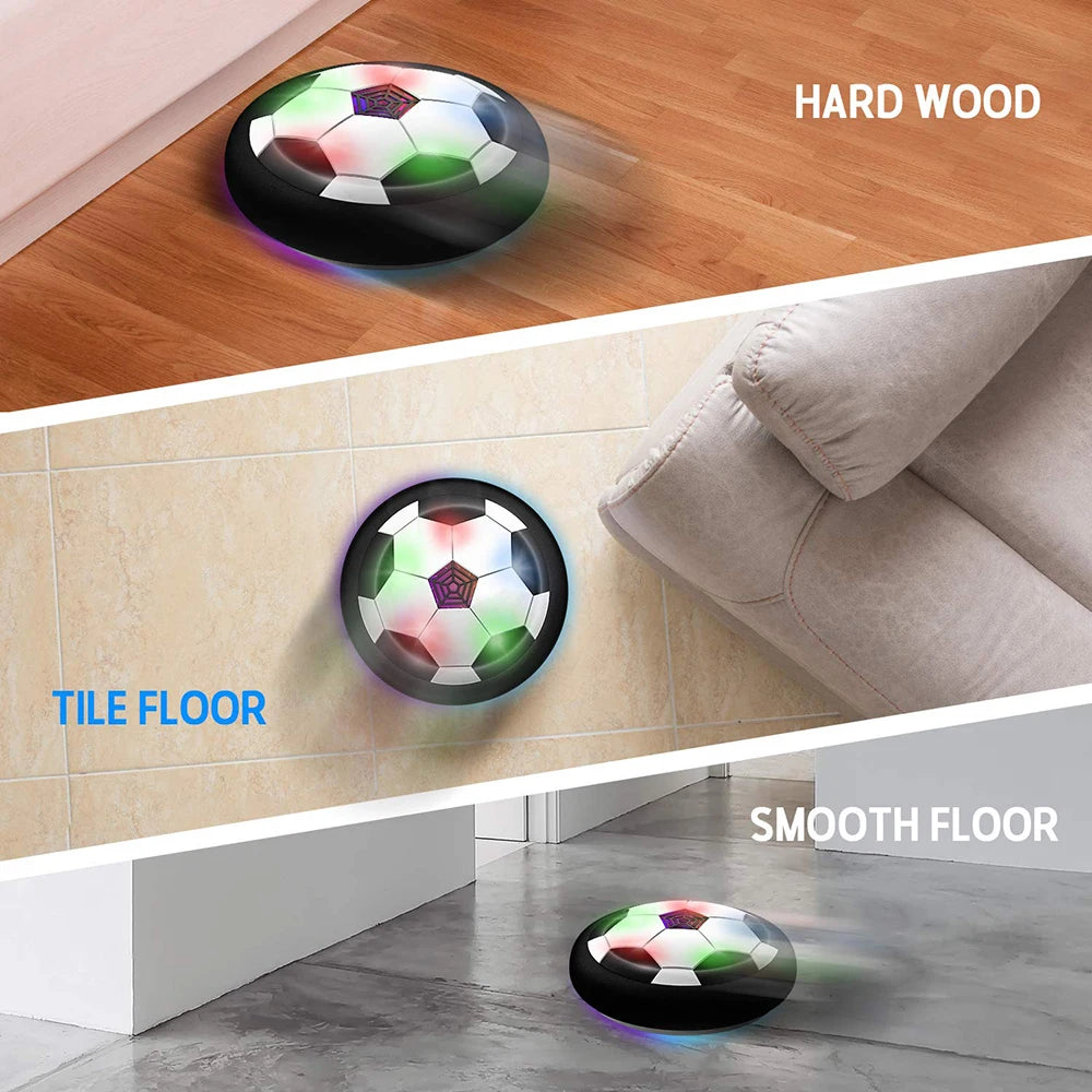 LED Hover Soccer Ball Air Power Indoor Football Toy
