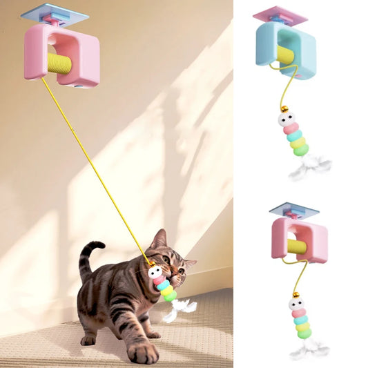 Electric Flying Bird Cat Toy Automatic Door Hanging Teaser