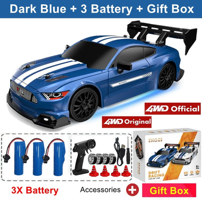 4WD RC Drift Car 1:24 Scale Remote Control Racing