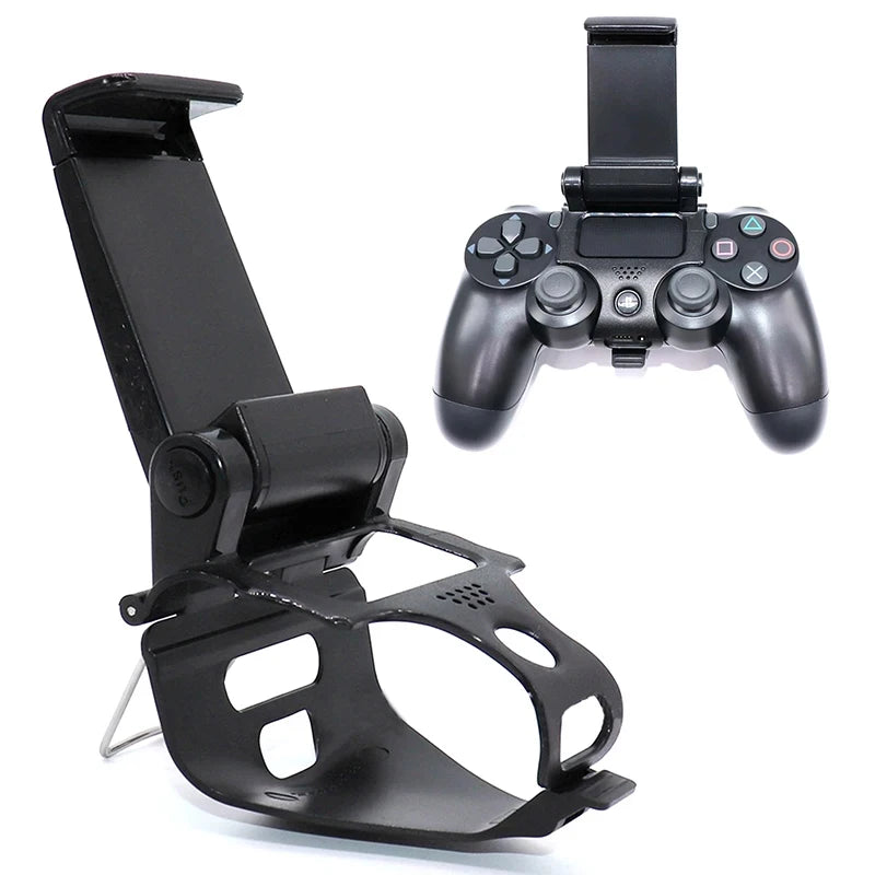 Mobile Cell Phone Stand For PS4 Controller Mount Hand Grip For PlayStation 4 Gamepad  Accessories For Samsung S9 S8 Clip