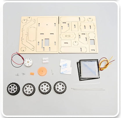 DIY Solar Car Kit 3D Wooden Puzzle STEM Science Experiment