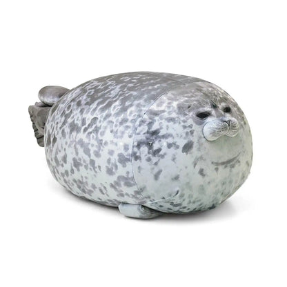Chubby Blob Seal Pillow Soft Plush Sea Lion Stuffed Toy