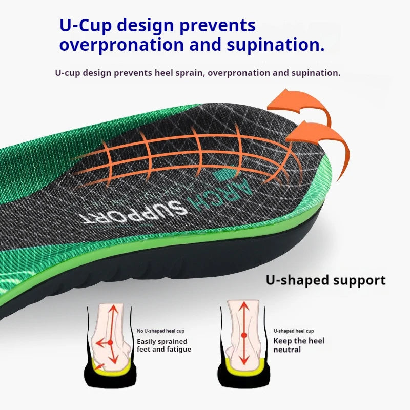 Flatfoot Orthopedic Insoles Arch Support Running Soles