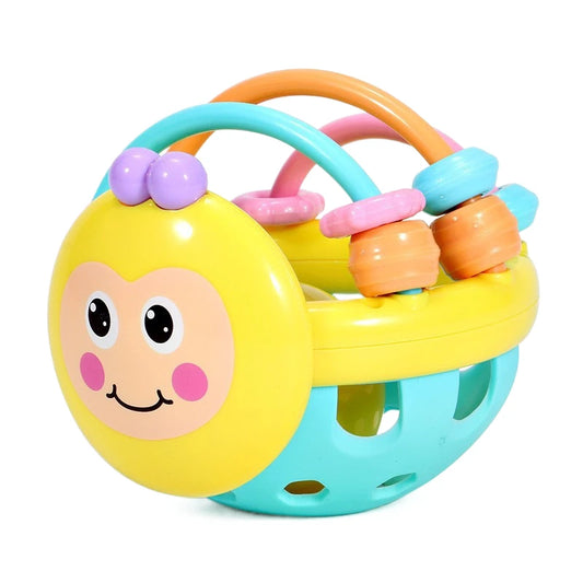 Baby Soft Teething Ball Toy Sensory Teether Rattle