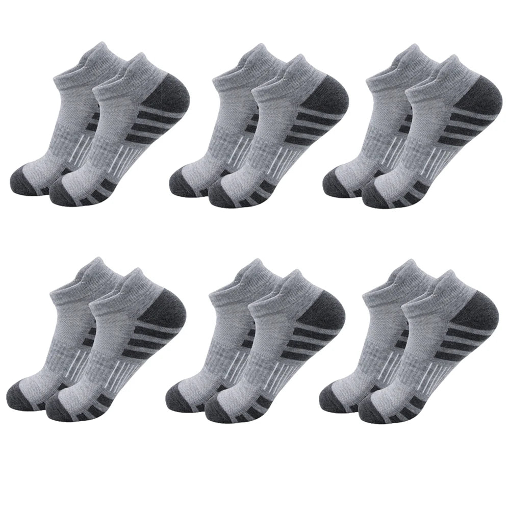 Ankle Athletic Running Socks Cushioned Low Cut Sports