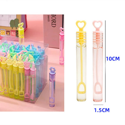 Mini Bubble Tubes Empty Wands Kids Birthday Party Favors