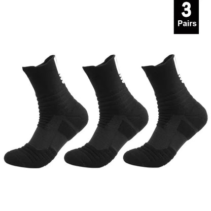 Anti Slip Football Sports Socks Breathable Athletic