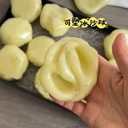 Maltose Squishy Stress Ball Transparent Slow Rise Fidget