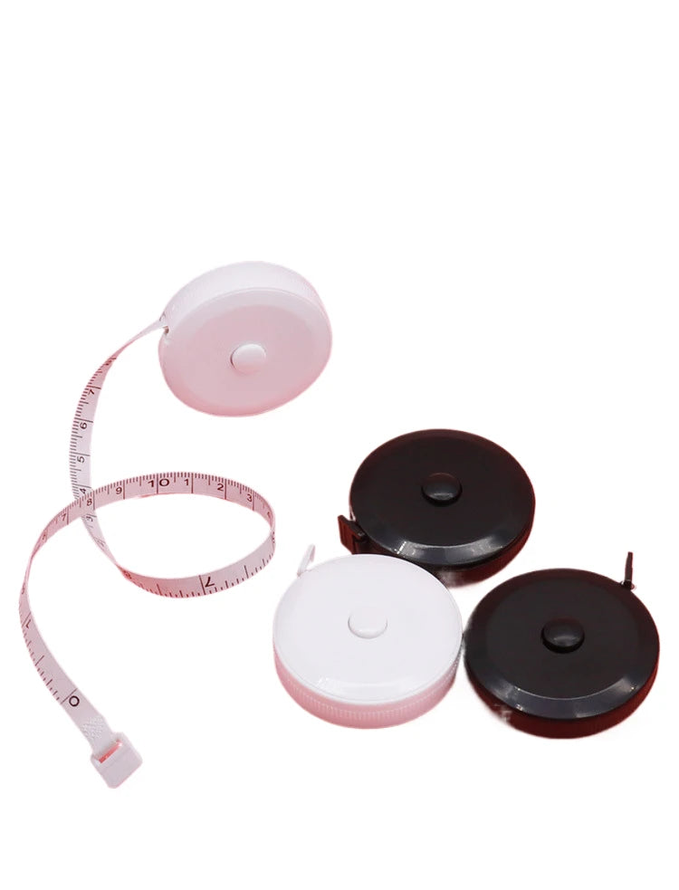 150cm Mini Tape Meter Tape Tailor Ruler Keychain Measuring Tape Clothing Size Tape Measure Portable Sewing Tools Accessory