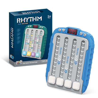 Quick Push Rhythm Game Console Light Up Reflex Toy