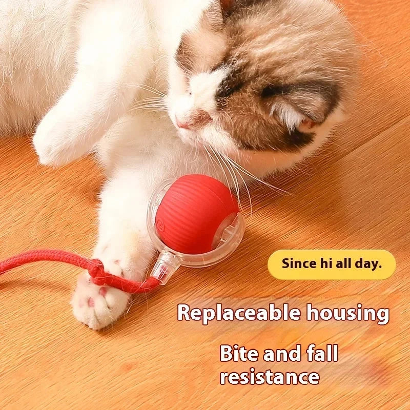 Rechargeable Automatic Rolling Ball Cat Toy Electric