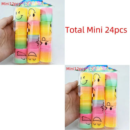 24 Pack Rainbow Magic Springs Kids Party Favor Toys