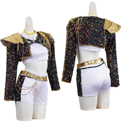 Kids Queen Cosplay Costume Girls Party Uniform Set