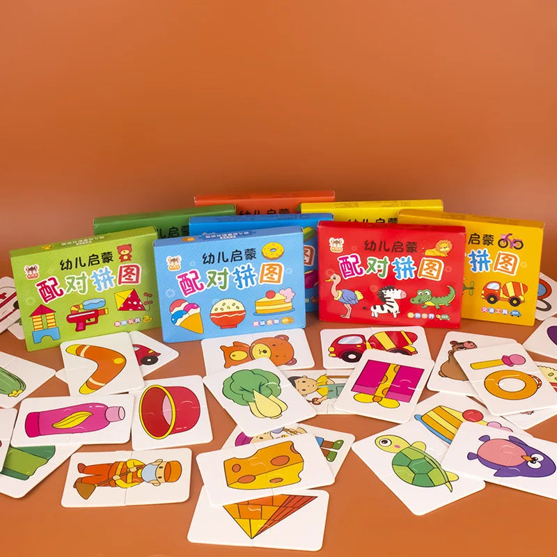 Enlightenment Card Matching Puzzle Early Education Game