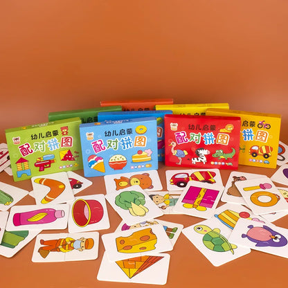 Enlightenment Card Matching Puzzle Early Education Game