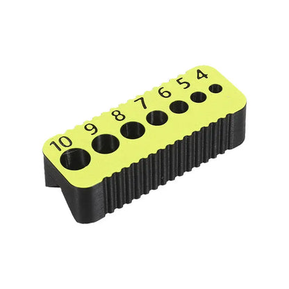 Straight Drill Guide Jig Block Multi Size Hole Bushing Tool