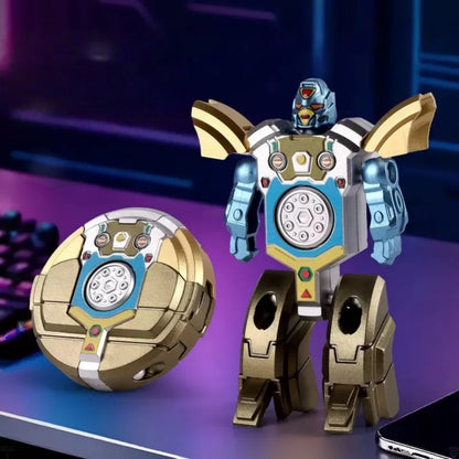 Rotating Ball Robot Fidget Gyro Decompression Fingertip Toy
