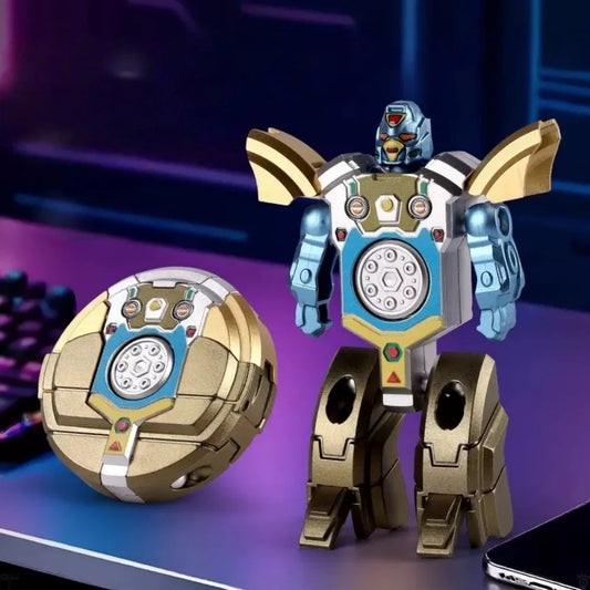 Rotating Ball Robot Fidget Gyro Decompression Fingertip Toy