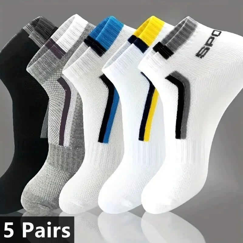 Con Sports Stockings Men Bamboo Fiber Deodorant 10 Pack