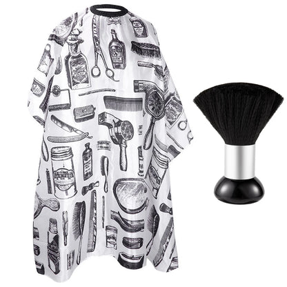 1/2PCS Professional Hair Cutting Apron Salon Barber Cape Hair Cutting Waterproof Cloth Hair Cutting Apron Barber Accessories
