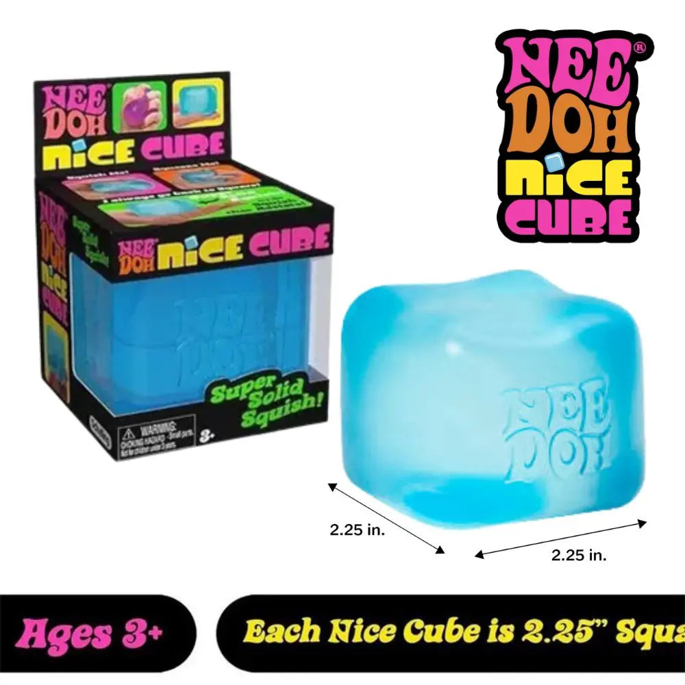 Soda Can Ice Cube Squishy Toy Soft Stress Relief Fidget