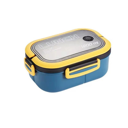 1200ML 2 Layer Bento Lunch Box Thermal Insulated Food Container