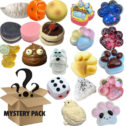 Kawaii Cat Paw Mochi Squishy Fidget Stress Toy