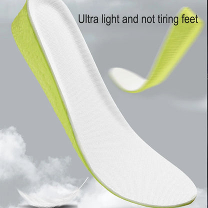 Height Increase Memory Foam Insoles Full Palm Shoe Lifts