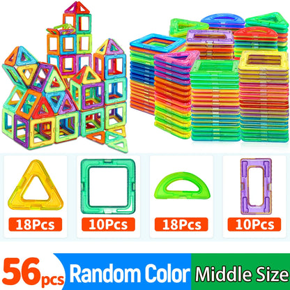 Magnetic Building Blocks Set STEM Magnet Construction Toys