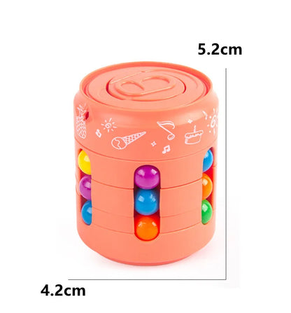 Magic Colorful Beans Fidget Spinner Decompression Finger Toy