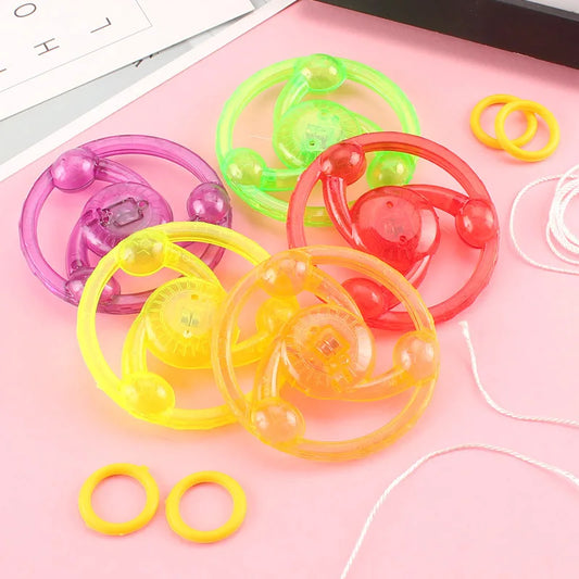 Luminous Flashing Rope Flywheel Toy LED Light Gyro
