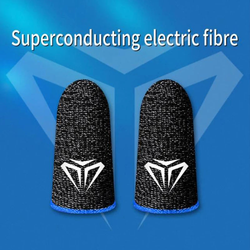 New Mobile Game Touch Screen Finger Sleeve Breathable Gaming Fingertips for PUBG Mobile Game Thumb Gloves 1/2/5/10/20/50 Pairs