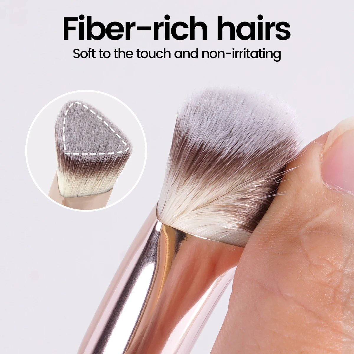 Under Eye Concealer Brush Triangle Foundation Blending Tool