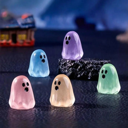 Luminous Ghost Figures Glow In The Dark Miniatures