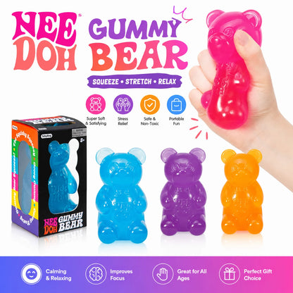 Gummy Bear Squishy Stress Toy Sensory Fidget Squeeze