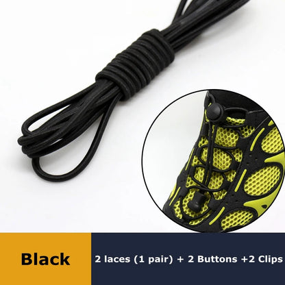 Elastic No Tie Shoe Laces Stretching Lock Lazy Shoestrings