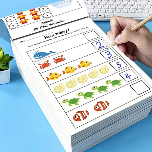 Interactive Math Workbook Early Skill Practice Book